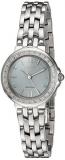 Citizen Women's 'Diamond' Quartz Stainless Steel Casual Watch, Color:Silver-Toned (Model: EM0440-57A)