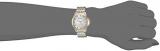 Bulova Women's Analog-Quartz Watch with Stainless-Steel Strap, Two Tone, 18 (Model: 98P161)