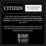 Citizen Womens Analogue Classic Solar Powered Watch with Stainless Steel Strap EW2348-56A