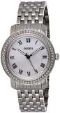 Fossil Women's ES3114 Stainless Steel Analog Mother-of-Pearl Dial Watch