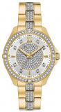 Bulova Women's 98L228 Swarovski Crystal Gold Tone Bracelet Watch
