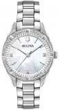 Ladies' Bulova Diamond Collection Gold-Tone Stainless Steel Diamond Accent Watch 98R228
