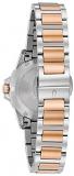 Bulova Women's Analog-Quartz Watch with Stainless-Steel Strap, Two Tone, 16 (Model: 98R234)