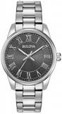 Bulova Men's Analogue Quartz Watch with Stainless Steel Strap 96A222