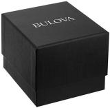 Bulova Men's Analog-Quartz Watch with Stainless-Steel Strap, Silver, 0.85 (Model: 96B260)