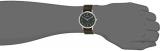 Citizen Men's BJ6501-01E Grey Leather Eco-Drive Dress Watch