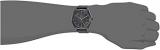 Fossil Men's Mathis Stainless Steel Quartz Watch with Leather Calfskin Strap, Black, 21.35 (Model: FS5423)