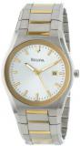 Bulova Men's 98B125 Silver Dial Bracelet Watch