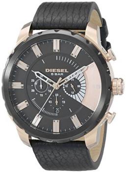 Diesel Men's DZ4347 Stronghold Analog Display Analog Quartz Black Watch