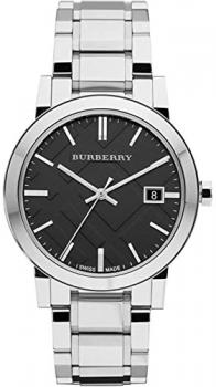 Burberry Men's BU9001 Large Check Stainless Steel Bracelet Watch