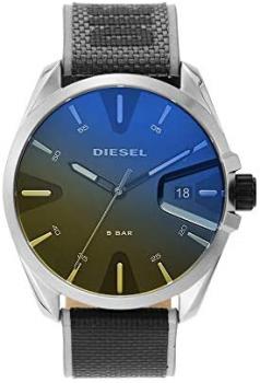 Diesel Men's MS9 Three-Hand Date Stainless Steel Watch DZ1902