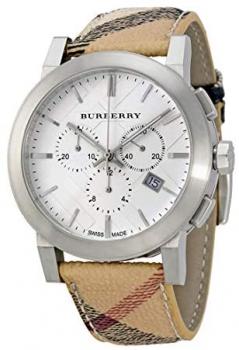 GENUINE BURBERRY Watch Male 'Swiss Made' Chronograph - bu9360