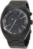 Diesel Men's DZ1415 NSBB Ion-Plated Stainless Steel Black Dial Watch