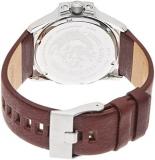 Diesel Men's M-WAT-1126 DZ1399 Brown Leather Strap Calfskin Watch