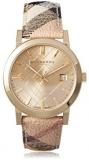 Burberry Women's BU9026 The City Haymarket Check/Champagne Stainless Steel Watch