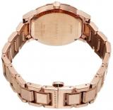 Burberry Women's BU9104 Heritage Rose Gold-Plated Stainless Steel Watch