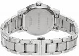 Burberry City Analog Quartz Stainless Steel Chronograph Silver Dial Womens Watch BU9700