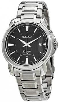 SEIKO Mens Analogue Quartz Watch with Stainless Steel Strap SNQ159P1