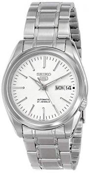 Seiko 5 #SNKL41 Men's Stainless Steel Silver Dial Self Winding Automatic Watch