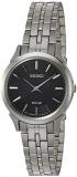 Seiko Women's Quartz Stainless Steel Casual Watch, Color:Silver-Toned (Model: SUP343)