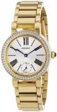 Seiko Conceptual Silver Dial Gold-plated Ladies Watch SRK028