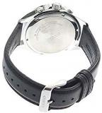 Seiko SKS635 Silver Leather Japanese Chronograph Fashion Watch