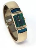 Seiko Lassale Top of The Line Sapphire Crystal Emerald Color Dial 23k Gold Finish All Made in Japan Women's