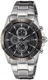 Seiko Lord Chronograph Black Dial Stainless Steel Mens Watch SNDE69 by Seiko Watches