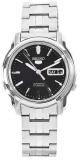 Seiko Men's SNKK71 5 Stainless Steel Black Dial Watch
