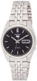 Seiko Men's SNK361 Stainless Steel Analog with Black Dial Watch