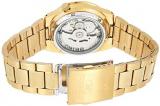 Sieko Men's SNKE06 Stainless Steel Analog with Gold Dial Watch