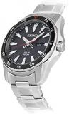 Seiko Men's Analogue Solar Powered Watch with Stainless Steel Bracelet - SNE393P1