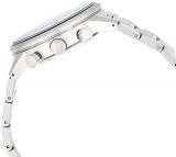 Seiko Men's 42mm Steel Bracelet & Case Hardlex Crystal Quartz Black Dial Analog Watch SSB313P1