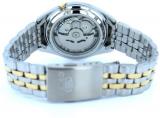 Seiko Men's SNKL24 Two Tone Stainless Steel Analog with Silver Dial Watch