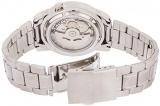 Seiko Men's SNKK25 5 Stainless Steel White Dial Watch