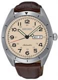 Seiko Man-Wristwatch Mechanics Men's Watch Automatic Leather SRP713K1