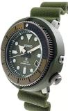 SEIKO Prospex Street Sports Solar Diver's 200M Green Dial with Silicone Band Watch SNE535P1