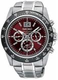 Seiko neo Sports Mens Analog Quartz Watch with Stainless Steel Bracelet SPC243P1
