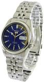 Seiko 5 Automatic Blue Dial Silver Stainless Steel Men's Watch SNK371K1