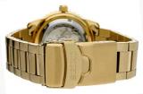 Seiko Men's SNZH60 Seiko 5 Automatic Black Dial Gold-Tone Stainless Steel Watch
