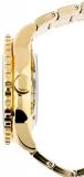 Seiko Men's SNZH60 Seiko 5 Automatic Black Dial Gold-Tone Stainless Steel Watch