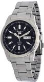 Seiko 5 SNKN13J1 Men's Japan Stainless Steel Black Dial Day Date Automatic Watch