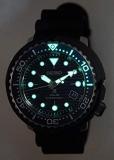 “Save The Ocean” Sports Solar Tuna Diver's 200M Blue Dial Watch SNE518P1