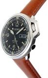 SEIKO Prospex Automatic 20 Bar Land Series Compass Brown Leather Sports Watch SRPD31K1