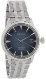 Seiko Men's Presage 23 Jewel Automatic Blue Dial Watch with, Blue, Size No Size