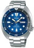 SEIKO Prospex"Turtle" Save The Ocean Diver's 200M Automatic Blue Dial Steel Watch SRPD21K1