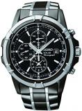 Seiko Men's SSC143 Stainless Steel Solar Watch with Link Bracelet
