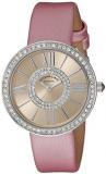 Stuhrling Original Women's 566.03 Vogue Analog Display Quartz Pink Watch