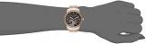 Stuhrling Original Women's 569.05 Coronet Quartz Swarovski Crystals Rose Tone Multi-Row Link Bracelet Watch
