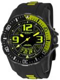 Stuhrling Original Men's 1528.3357L71 Lifestyle Enterprise EX-2 Swiss Quartz Rubber Strap Watch